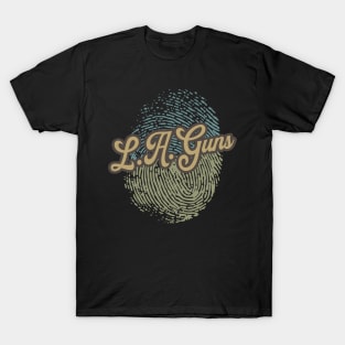 L.A. Guns Fingerprint T-Shirt